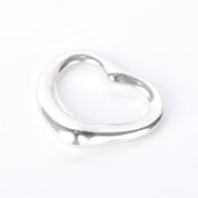 Vintage Tiffany & Co Elsa Peretti Sterling Silver Open Heart Pendant