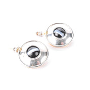 Sterling Silver and 18K Gold Tiffany & Co. Paloma Picasso Reversible Magic Earrings