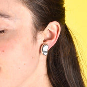 Elsa Peretti for Tiffany & Co. Sterling Silver Bean Stud Earrings