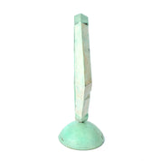 1986 Signed "Reposeful Wind" Bronze Sculpture by Bismarck Victoria