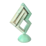 1986 Signed "Reposeful Wind" Bronze Sculpture by Bismarck Victoria