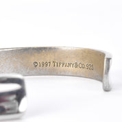 1997 Tiffany & Co. Sterling Silver 1847 Cuff Bracelet