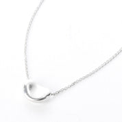 Sterling Silver Tiffany & Co. Elsa Peretti Bean Necklace