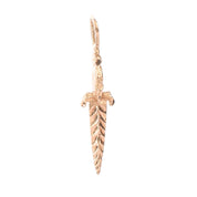 14K Gold Dagger/Knife Pendant