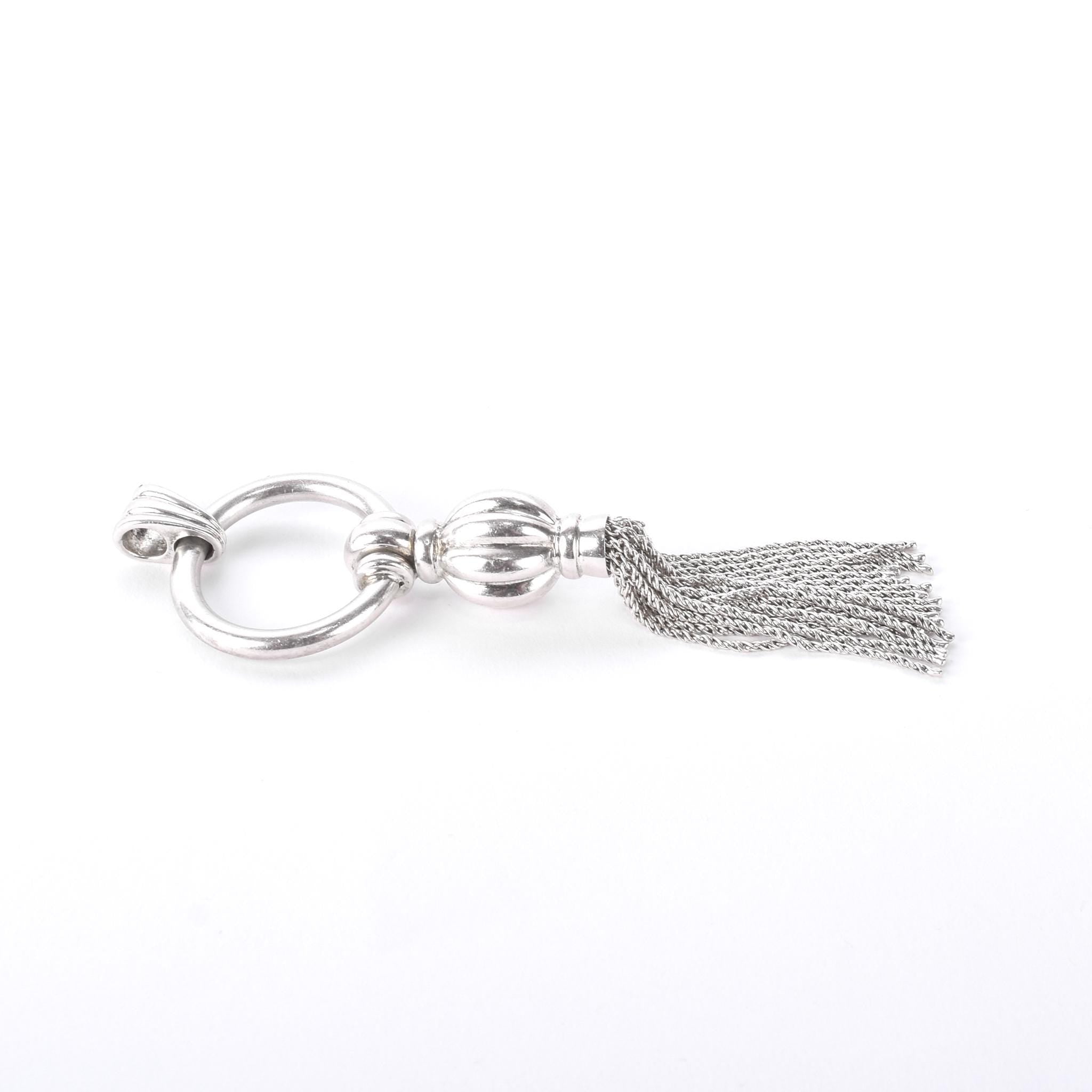 Tiffany & Co. Sterling Silver Tassel Pendant