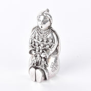 Sterling Silver Native American Storyteller Pendant/Brooch