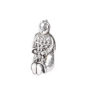 Sterling Silver Native American Storyteller Pendant/Brooch