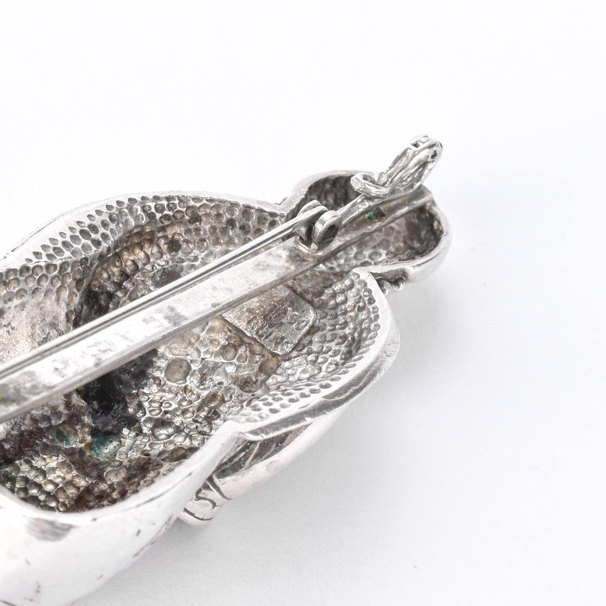Sterling Silver Native American Storyteller Pendant/Brooch