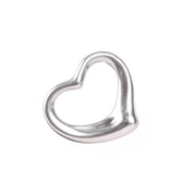 Vintage Tiffany & Co Elsa Peretti Sterling Silver Open Heart Pendant