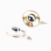 Sterling Silver and 18K Gold Tiffany & Co. Paloma Picasso Reversible Magic Earrings