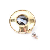 Sterling Silver and 18K Gold Tiffany & Co. Paloma Picasso Reversible Magic Earrings