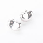Elsa Peretti for Tiffany & Co. Sterling Silver Bean Stud Earrings