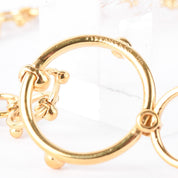 Tiffany & Co. 18K Gold Ring Links Long Necklace