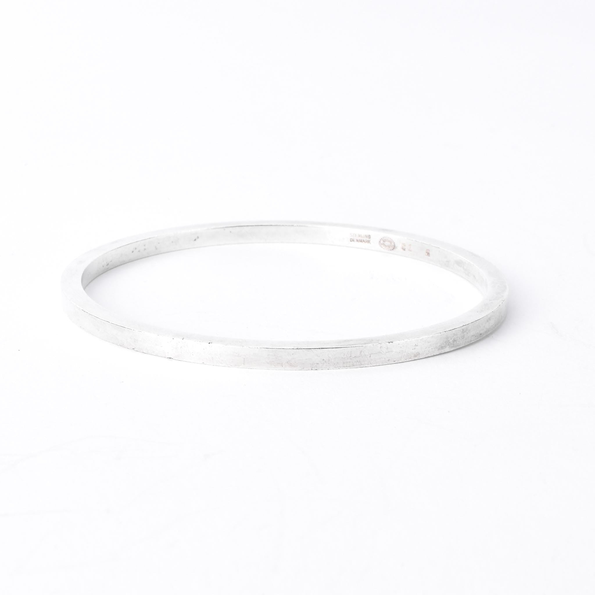 925 Sterling Silver Danish Georg Jensen Bangle #51 A
