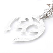 925 Sterling Silver American Navajo Squash Blossom Necklace