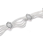 Sterling Silver Turkish Osmanli Niello-Style Choker Necklace