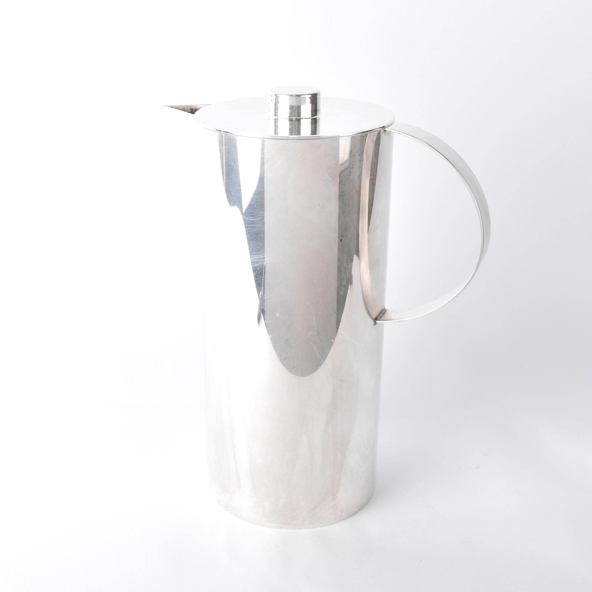 1990s Calvin Klein for Swid Powell Silver Plated Pitcher