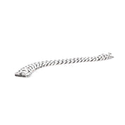 Mexican 925 Sterling Silver Double Curb Link Men's Bracelet