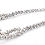 925 Sterling Silver American Navajo Squash Blossom Necklace