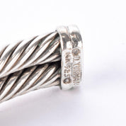 David Yurman 18K Gold & Sterling Silver Triple Cable Cuff Bracelet