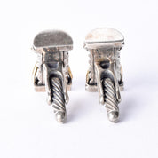David Yurman 14K Gold & Sterling Silver Cable X Crossover Cufflinks