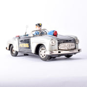 1950s Mercedes-Benz 300SL Convertible Mystery Police Car Toy