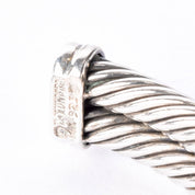 David Yurman 18K Gold & Sterling Silver Triple Cable Cuff Bracelet