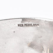 Ken Peshlakai Navajo Sterling Silver Story Teller Bracelet