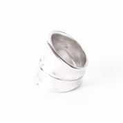 Vintage Gucci Sterling Silver Bamboo Ring