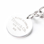 Tiffany & Co. Sterling Silver Round Tag "Return To Tiffany" Bracelet