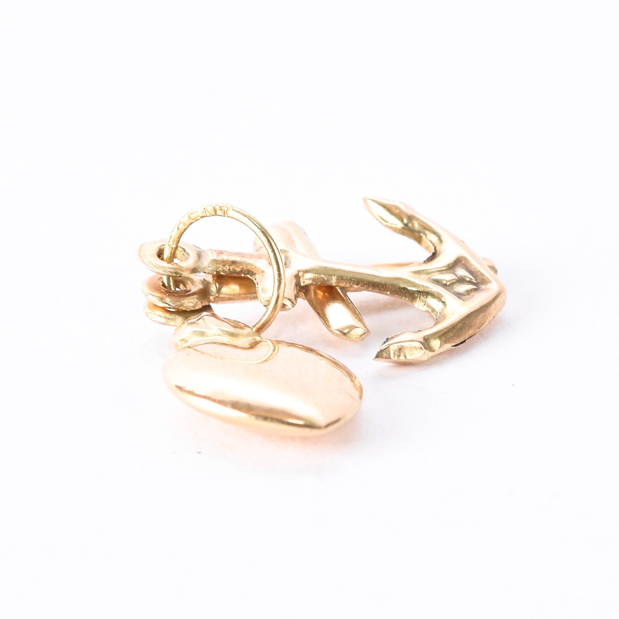 14K Gold Lightweight Faith, Hope, & Charity Pendant/Charm