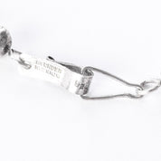 Vintage 925 Sterling Silver Mexican Milagros Charm Necklace, 31in