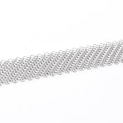 1997 Tiffany & Co. Elsa Peretti Sterling Silver Mesh Tie Scarf