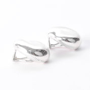 Tiffany & Co. Elsa Peretti Sterling Silver "Thumbprint" Clip-On Earrings