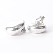 Tiffany & Co. Elsa Peretti Sterling Silver "Thumbprint" Clip-On Earrings