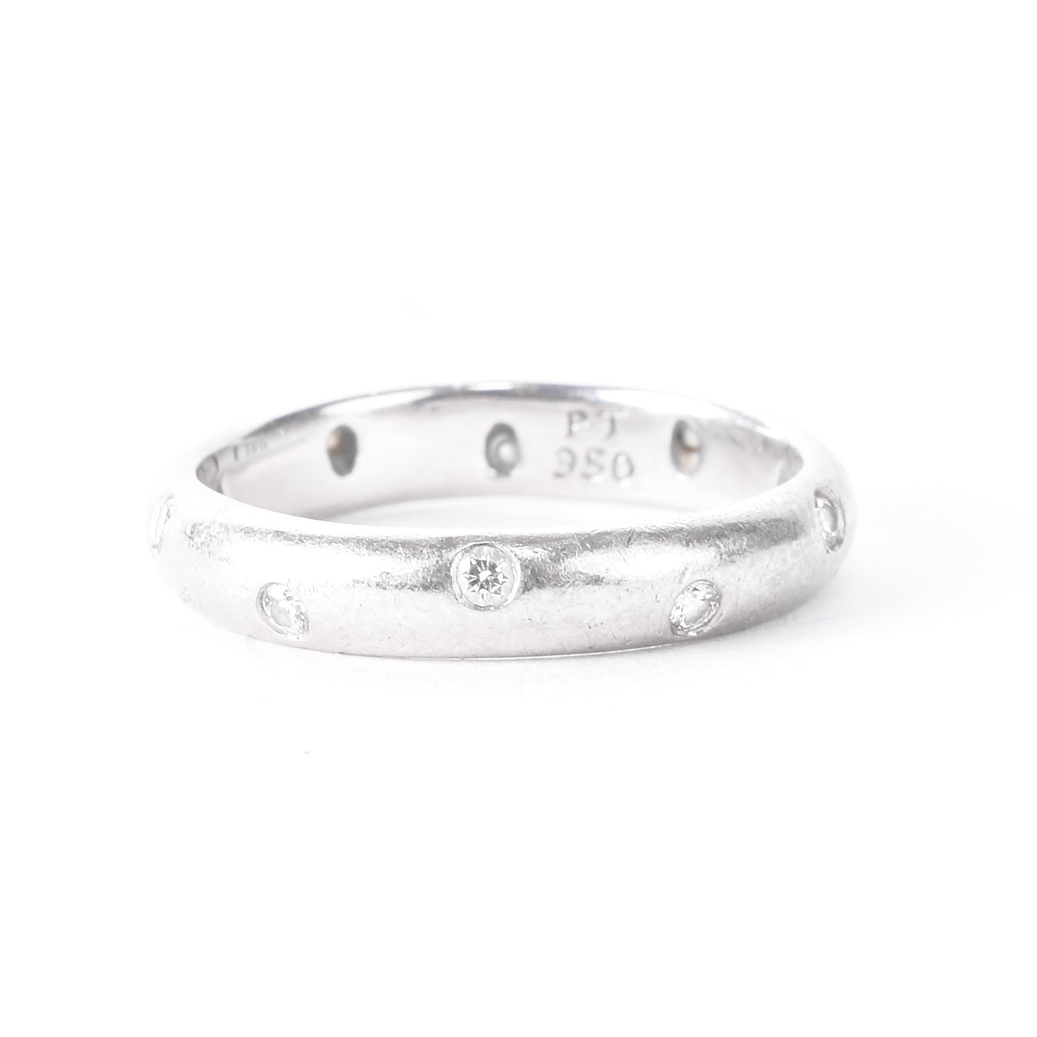 Tiffany & Co. Platinum Etoile Diamond Eternity Band