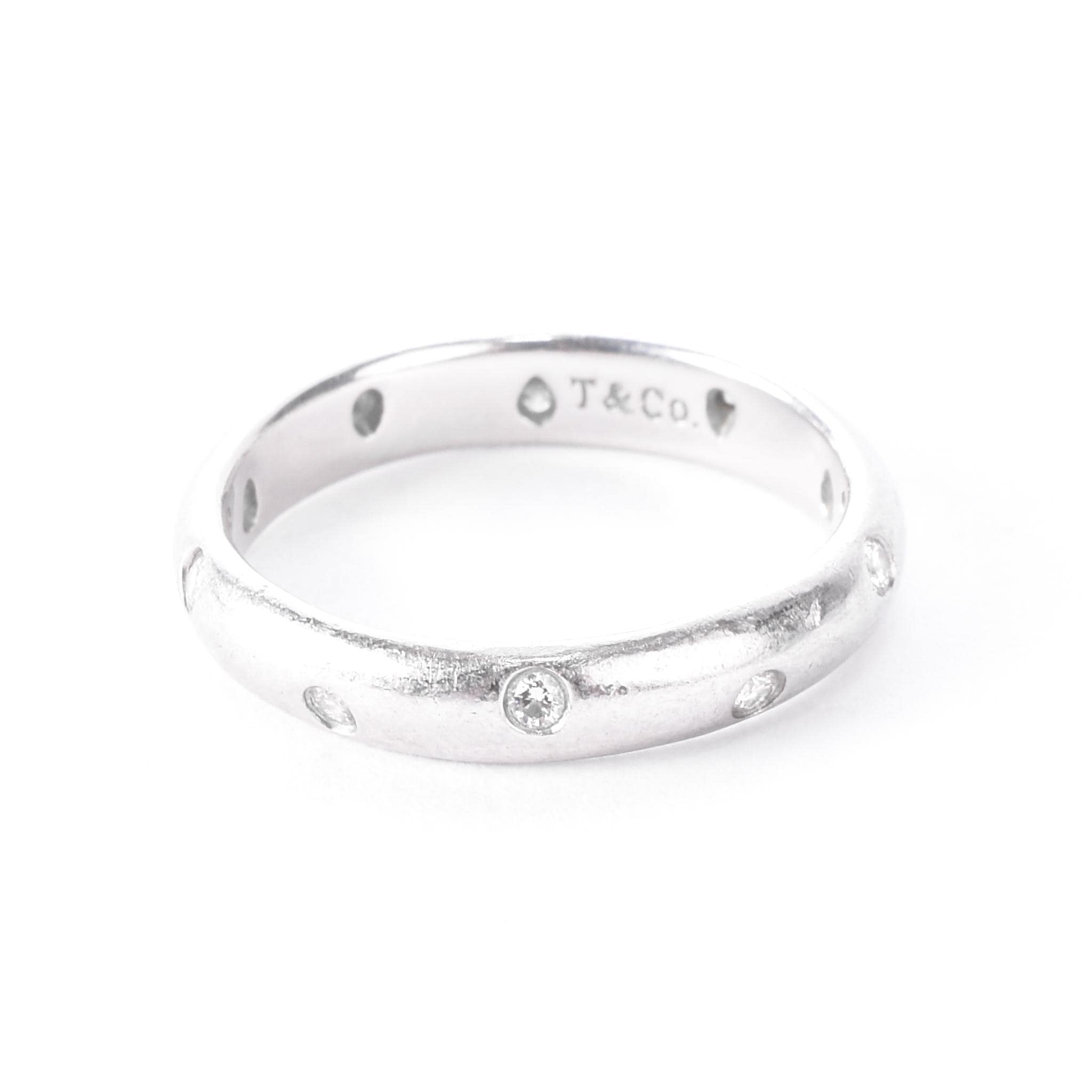 Tiffany & Co. Platinum Etoile Diamond Eternity Band