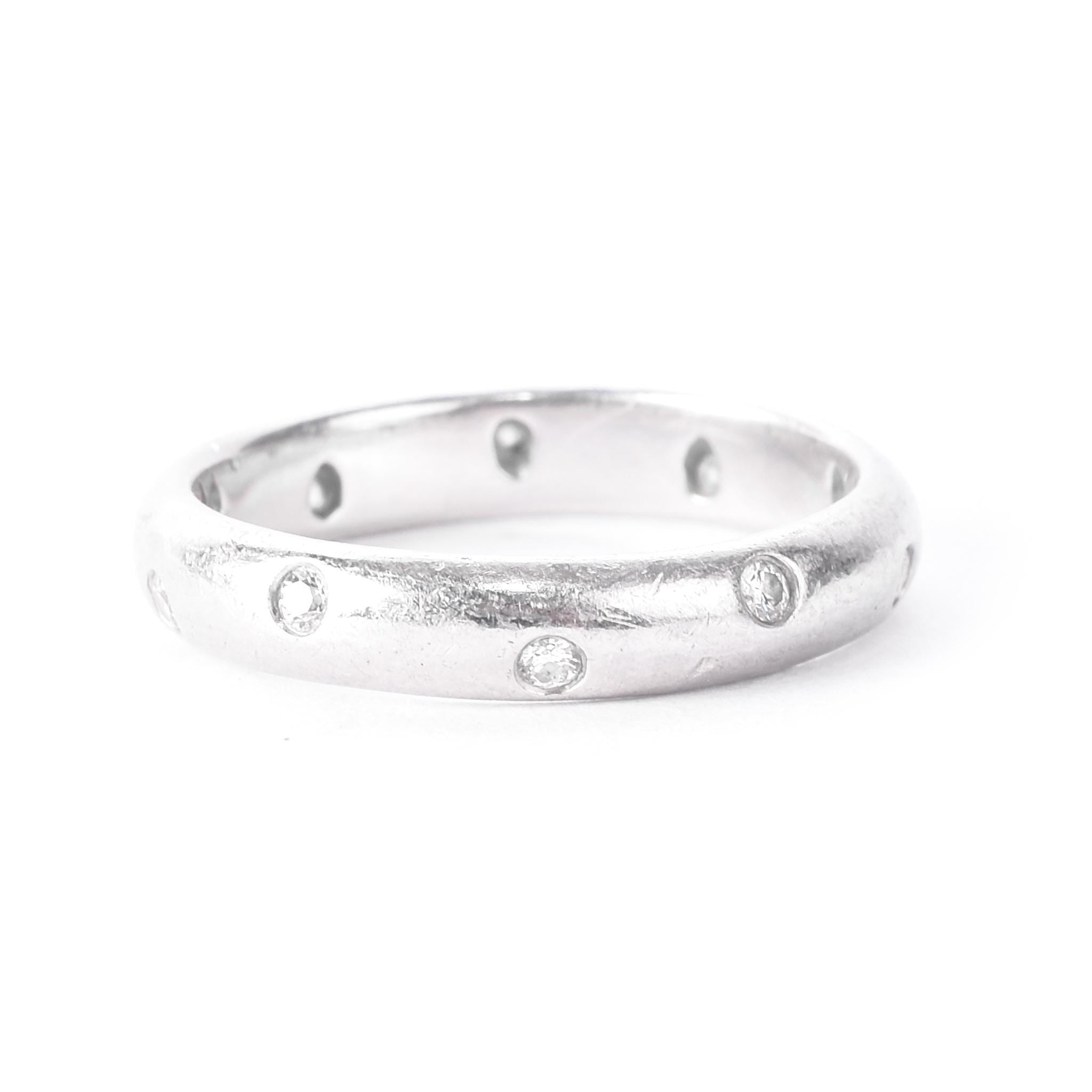 Tiffany & Co. Platinum Etoile Diamond Eternity Band