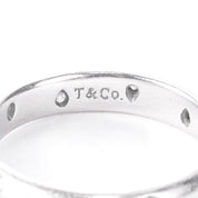 Tiffany & Co. Platinum Etoile Diamond Eternity Band