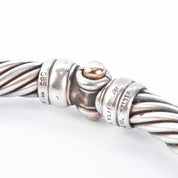 David Yurman Sterling Silver & 14K Gold Two-Tone Metro Bracelet