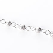Vintage 925 Sterling Silver Mexican Milagros Charm Necklace, 31in