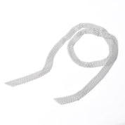 1997 Tiffany & Co. Elsa Peretti Sterling Silver Mesh Tie Scarf