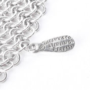 1997 Tiffany & Co. Elsa Peretti Sterling Silver Mesh Tie Scarf