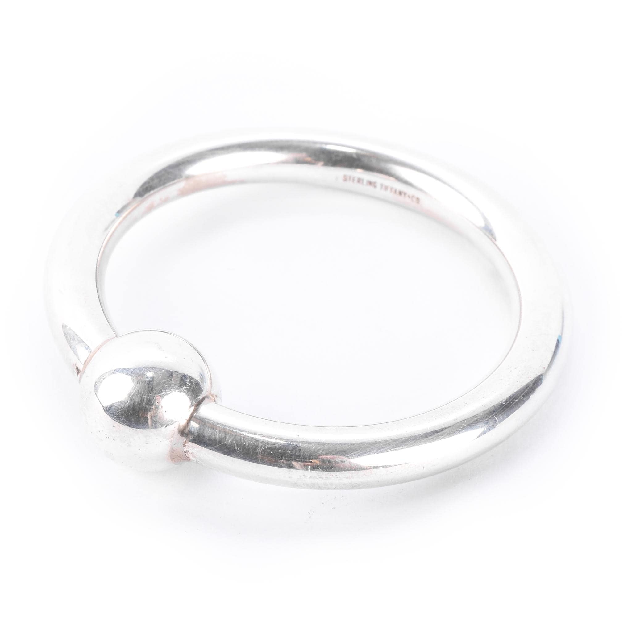 Tiffany & Co. Sterling Silver Round Baby Rattle