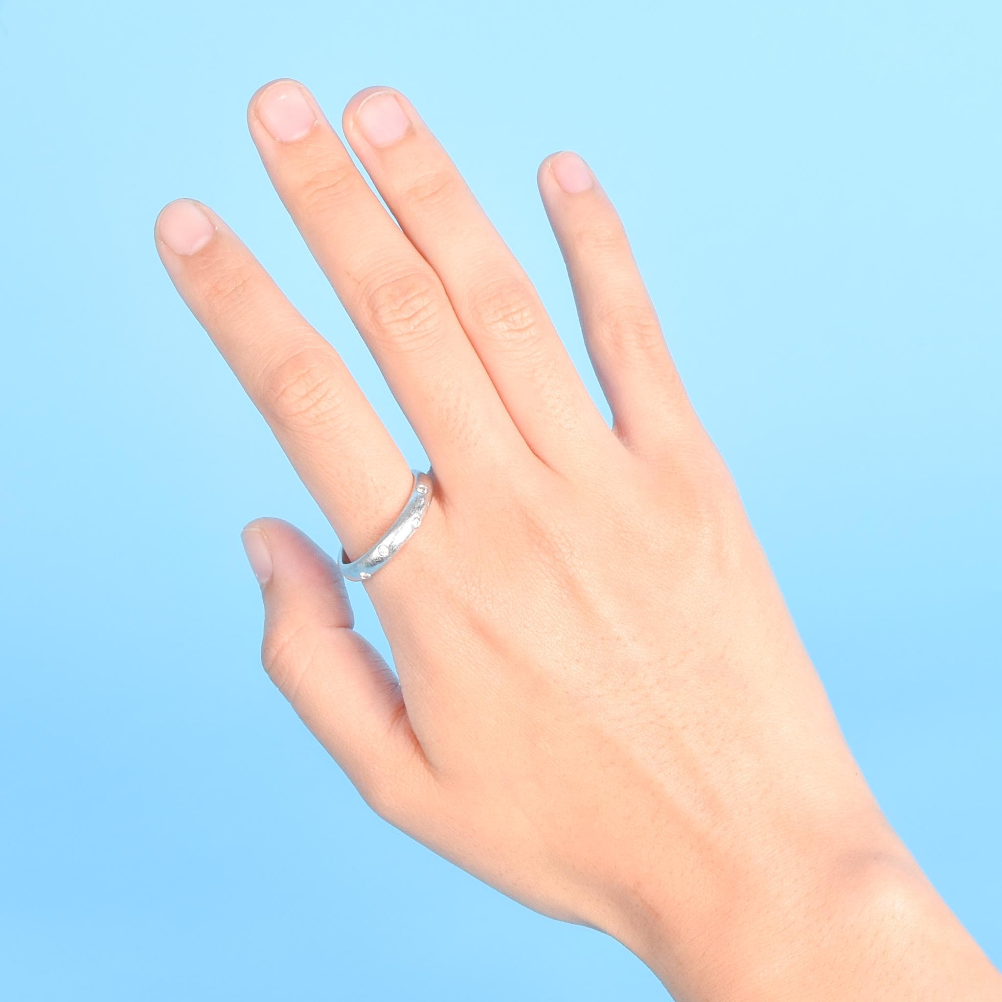 Tiffany & Co. Platinum Etoile Diamond Eternity Band
