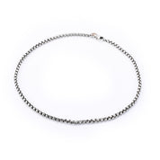 David Yurman Sterling Silver & 14K Gold Box Chain Necklace