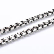 David Yurman Sterling Silver & 14K Gold Box Chain Necklace