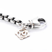 David Yurman Sterling Silver & 14K Gold Box Chain Necklace