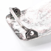 Navajo Sterling Silver & Turquoise Handcrafted Belt Buckle