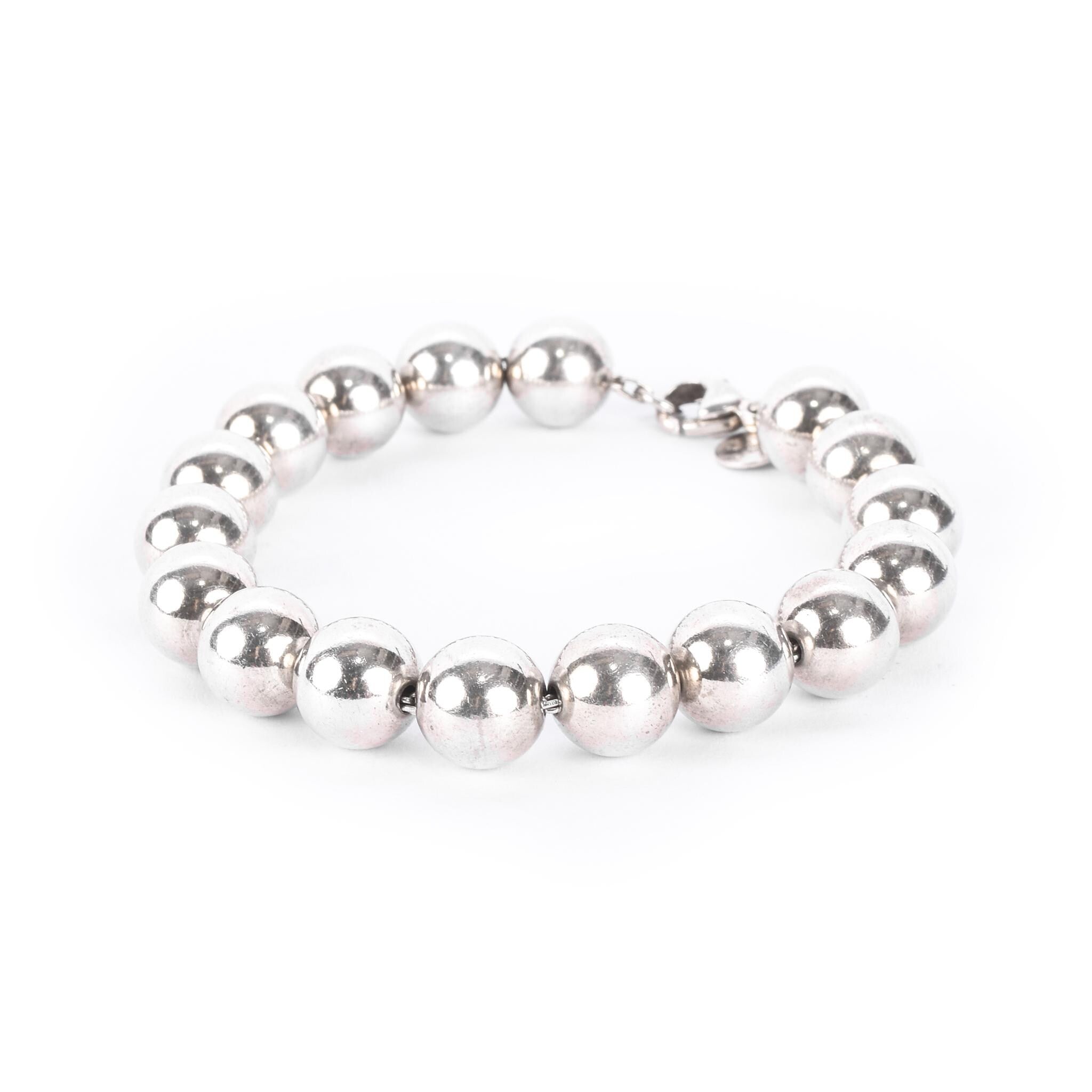 Tiffany & Co. Sterling Silver Hardwear Ball Bracelet